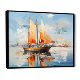 Boat Vibrant Voyages I - Boat Canvas Wall Art