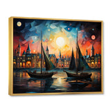 Boat Whimsical Sailings I - Boat Canvas Wall Art