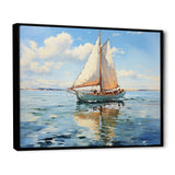 Boat Whispering Breezes I - Boat Canvas Wall Art