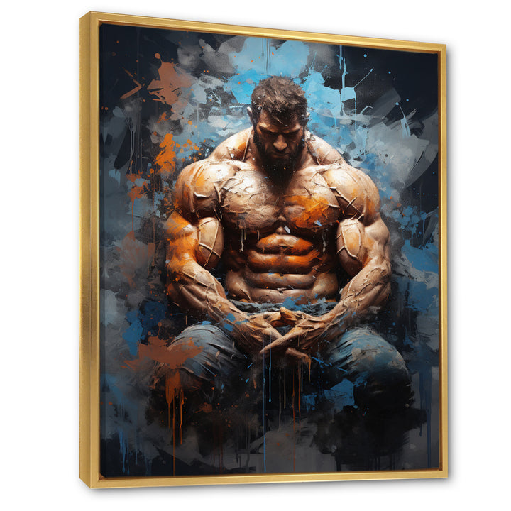 Bodybuilding The Power - Aerobic &amp; Bodybuilding Canvas Wall Art