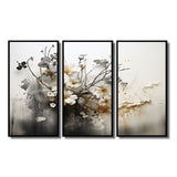 Bohemian Earthly Floral Collage I - Multi-Panels