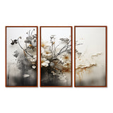 Bohemian Earthly Floral Collage I - Multi-Panels