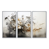 Bohemian Earthly Floral Collage I - Multi-Panels