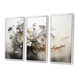 Bohemian Earthly Floral Collage I - Multi-Panels