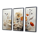 Bohemian Earthly Floral Collage II - Multi-Panels