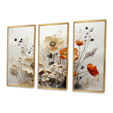 Bohemian Earthly Floral Collage II - Multi-Panels