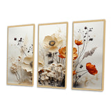 Bohemian Earthly Floral Collage II - Multi-Panels
