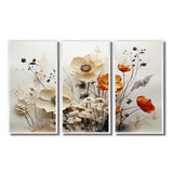 Bohemian Earthly Floral Collage II - Multi-Panels