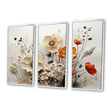 Bohemian Earthly Floral Collage II - Multi-Panels