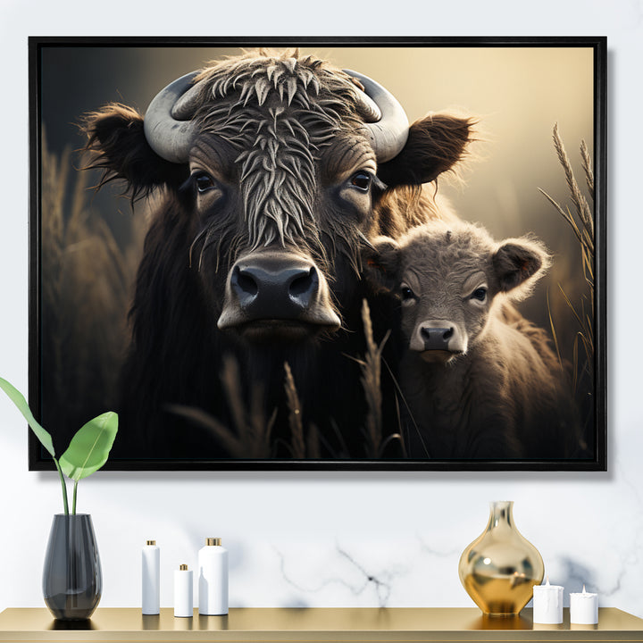 Brown Buffalo Gentle Guardians - Buffalo Wall Decor