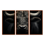 Black White Buffalo Whispers Of Wisdom - Multi-Panels