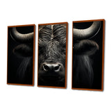 Black White Buffalo Whispers Of Wisdom - Multi-Panels