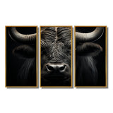 Black White Buffalo Whispers Of Wisdom - Multi-Panels