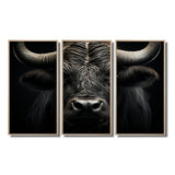 Black White Buffalo Whispers Of Wisdom - Multi-Panels