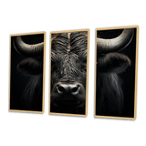 Black White Buffalo Whispers Of Wisdom - Multi-Panels
