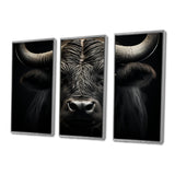 Black White Buffalo Whispers Of Wisdom - Multi-Panels