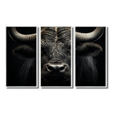 Black White Buffalo Whispers Of Wisdom - Multi-Panels