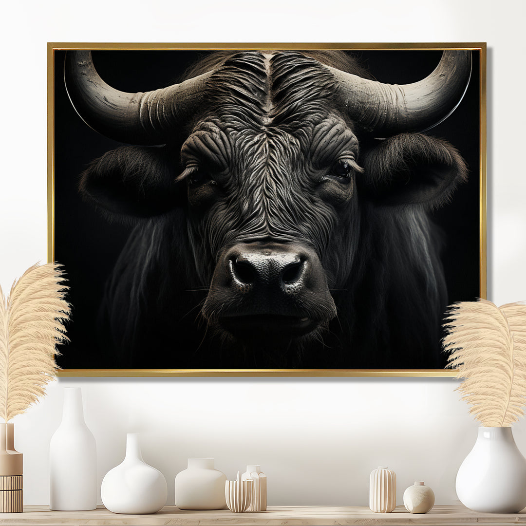 Black White Buffalo Whispers Of Wisdom - Buffalo Wall Decor