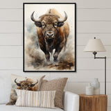 Buffalo Majestic Bison - Bison Wall Art Prints