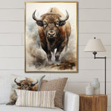 Buffalo Majestic Bison - Bison Wall Art Prints