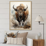 Buffalo Majestic Bison - Bison Wall Art Prints