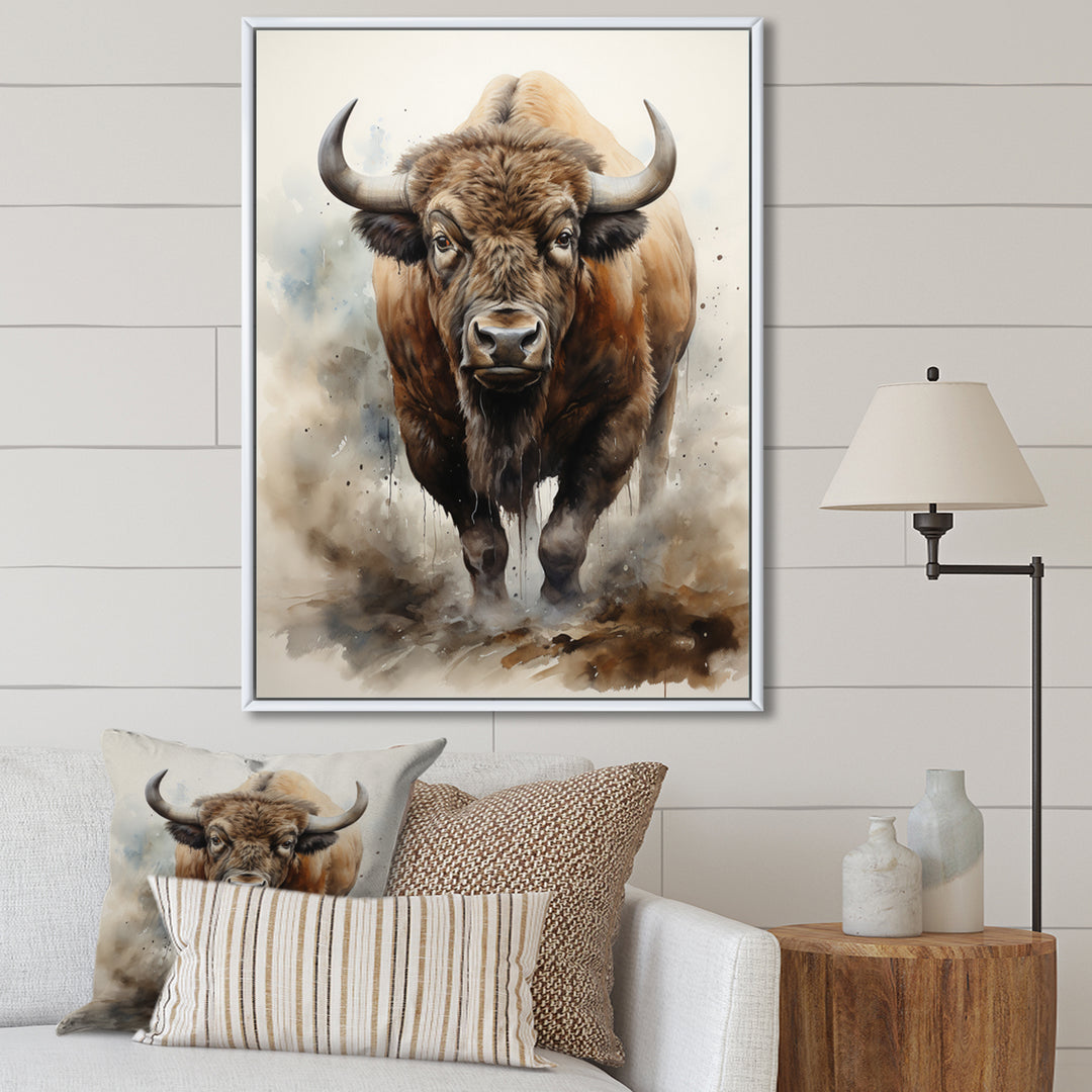 Buffalo Majestic Bison - Bison Wall Art Prints