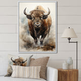 Buffalo Majestic Bison - Bison Wall Art Prints