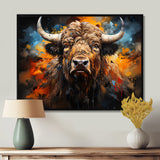 Buffalo Majestic Bison Collage - Brown Bison Wall Art