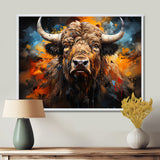 Buffalo Majestic Bison Collage - Brown Bison Wall Art