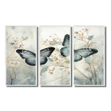 Blue Beige Butterfly Wings Of Serenity - Multi-Panels