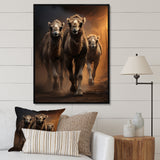 Camels Desert Symphony - Camel Wall Decor