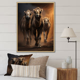 Camels Desert Symphony - Camel Wall Decor