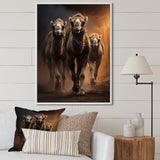 Camels Desert Symphony - Camel Wall Decor