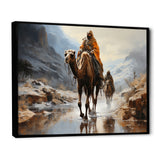 Camel Desert Wanderer Collage - Camel Wall Art Prints