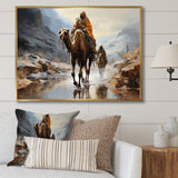 Camel Desert Wanderer Collage - Camel Wall Art Prints