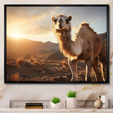 Camel Dusk Serenade - Beige Camel Wall Art