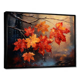 Canada Orange Autumn Symphony III - Landscapes Canvas Wall Art