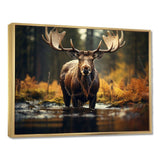 Canada Majestic Moose III - Landscapes Canvas Wall Art