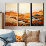 Canyon Mirage III - Canvas Wall Art Sets