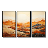 Canyon Mirage III - Canvas Wall Art Sets