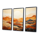 Canyon Mirage III - Canvas Wall Art Sets