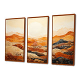 Canyon Mirage III - Canvas Wall Art Sets