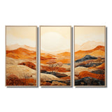 Canyon Mirage III - Canvas Wall Art Sets