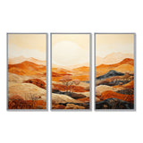 Canyon Mirage III - Canvas Wall Art Sets