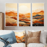 Canyon Mirage III - Canvas Wall Art Sets