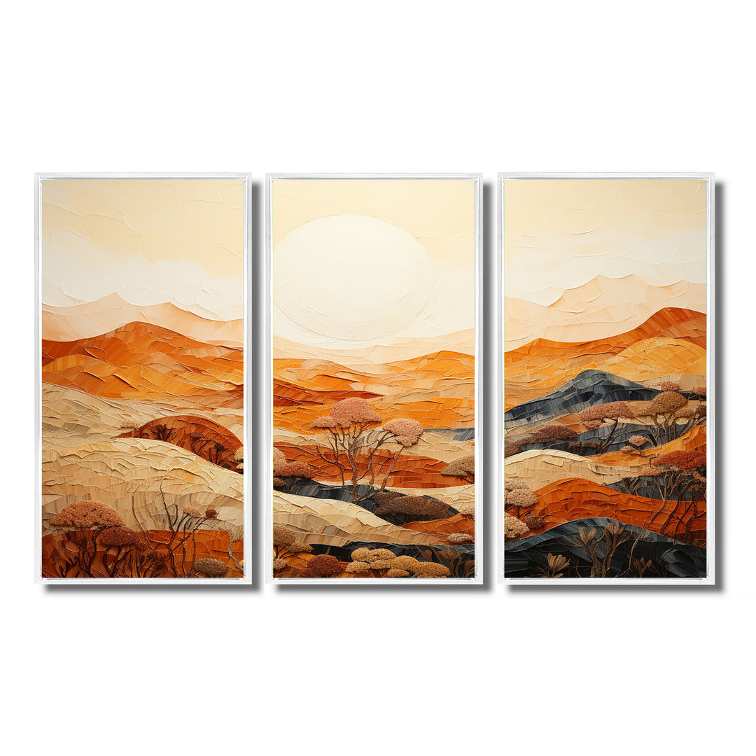 Canyon Mirage III - Canvas Wall Art Sets
