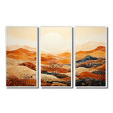 Canyon Mirage III - Canvas Wall Art Sets
