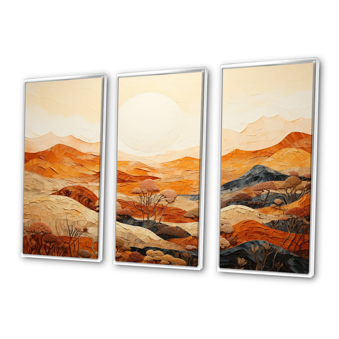 Canyon Mirage III - Canvas Wall Art Sets