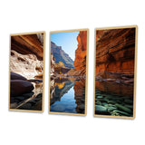 Canyon Enchantment River - Canvas Multipanels Set of 3