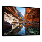 Canyon Enchantment River - Landscapes Canvas Wall Art